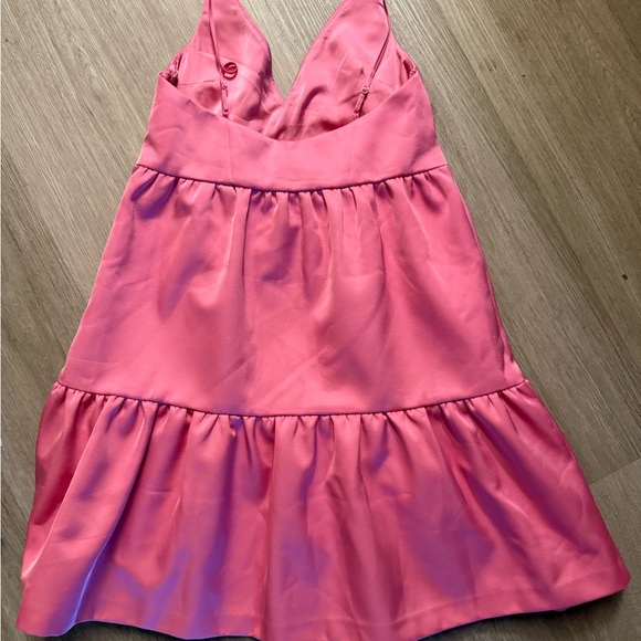 H&M Pink Tiered Spaghetti Strap Dress - Picture 3 of 3
